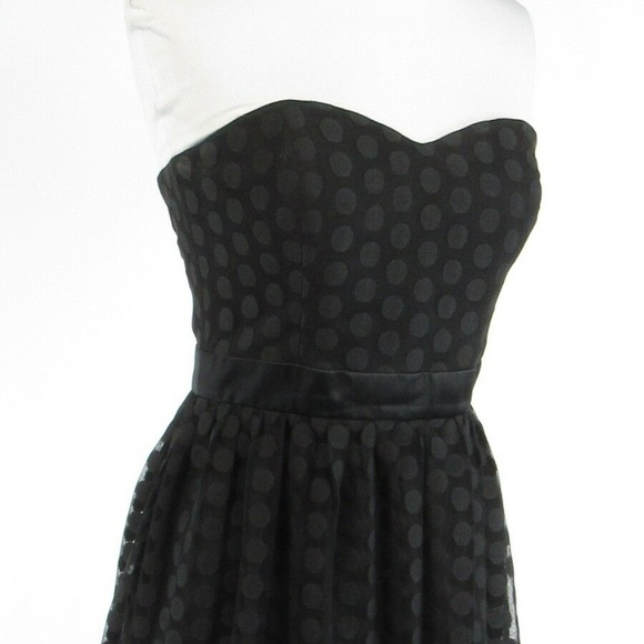 Black WHITE HOUSE BLACK MARKET corset dress 4 - Picture 4 of 8